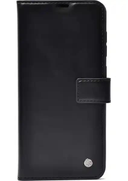 Samsung Galaxy M12 için Şık ve Çok Fonksiyonlu Suni Deri Cüzdanlı Kılıf