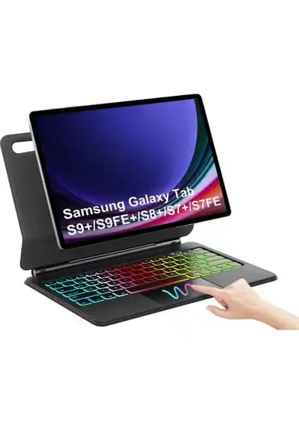 Samsung Galaxy Tab S9 FE Plus için Modern ve Çok Fonksiyonlu Klavye Kılıfı Rehberi