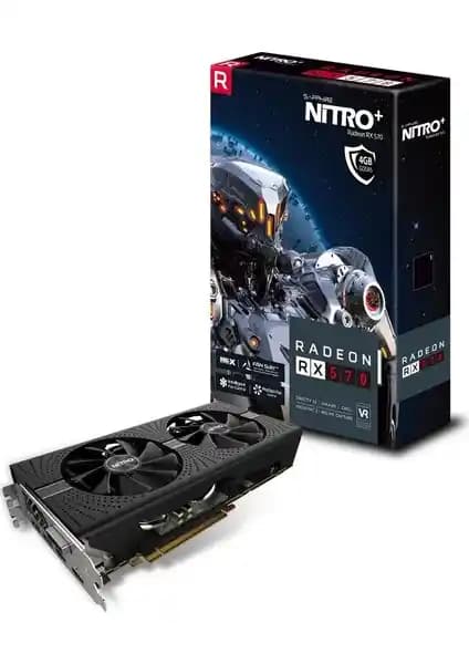 Sapphire Nitro+ AMD Radeon RX 570 4GB Ekran Kartı: Yüksek Performans ve Gelişmiş Teknoloji