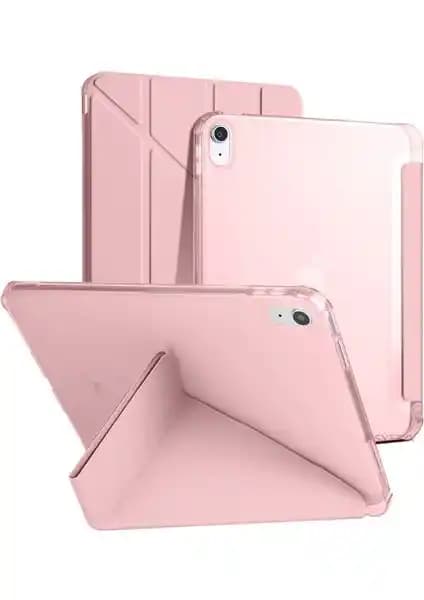 Sneezy iPad 11. Nesil 2025 Uyumlu Katlanabilir Akıllı Kılıf ve Kalemlikli Standlı Tasarım