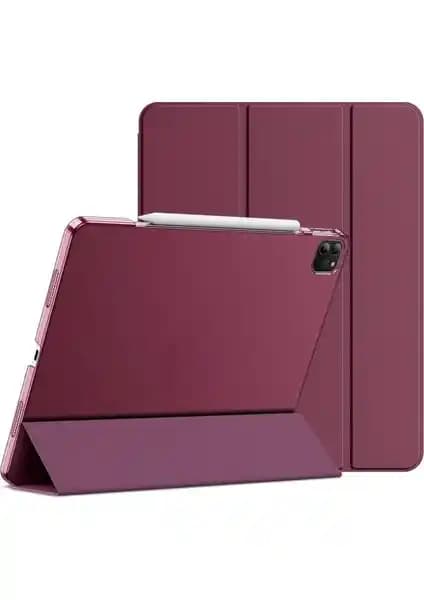 TekNetStore iPad Pro 11 İnç 4. Nesil Mürdüm Smart Cover Kılıfı Detaylı İnceleme