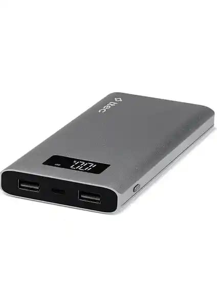 Ttec AlumiSlim LCD 10000mAh Taşınabilir Şarj Aleti: Şık Tasarım ve Uzun Pil Ömrü