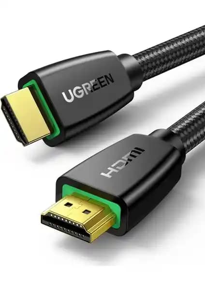 Ugreen 4K HDMI Örgülü Görüntü ve Ses Aktarma Kablosu Yüksek Kalite ve Dayanıklılık