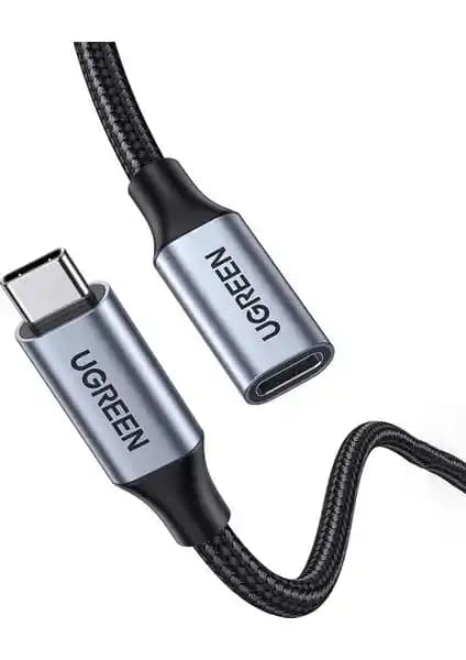 Ugreen Gen2 100W Thunderbolt 3 Type-C Uzatma Kablosu ile Yüksek Performans ve Dayanıklılık