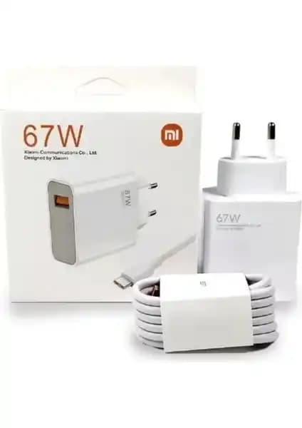 Xiaomi 67W USB Type-C Güç Adaptörü ve 1 Metre Turuncu Kablo Seti İncelemesi