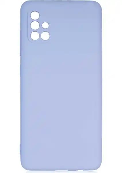 Zore Galaxy A51 Mara Lansman Kapak Lila Renk Şık ve Koruyucu Tasarım