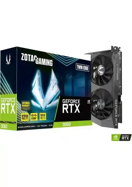 Zotac Gaming GeForce RTX 3060 Twin Edge: Yüksek Performans ve Verimlilik Sunan Ekran Kartı