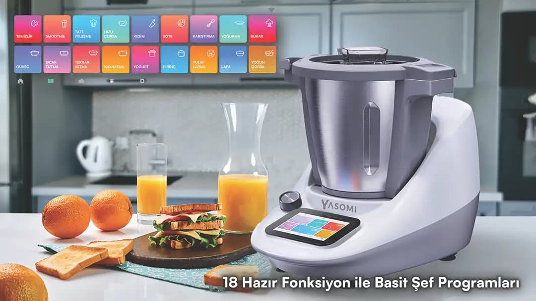 Akıllı Yemek Robotları ve Mutfak Teknolojisinin Geleceği