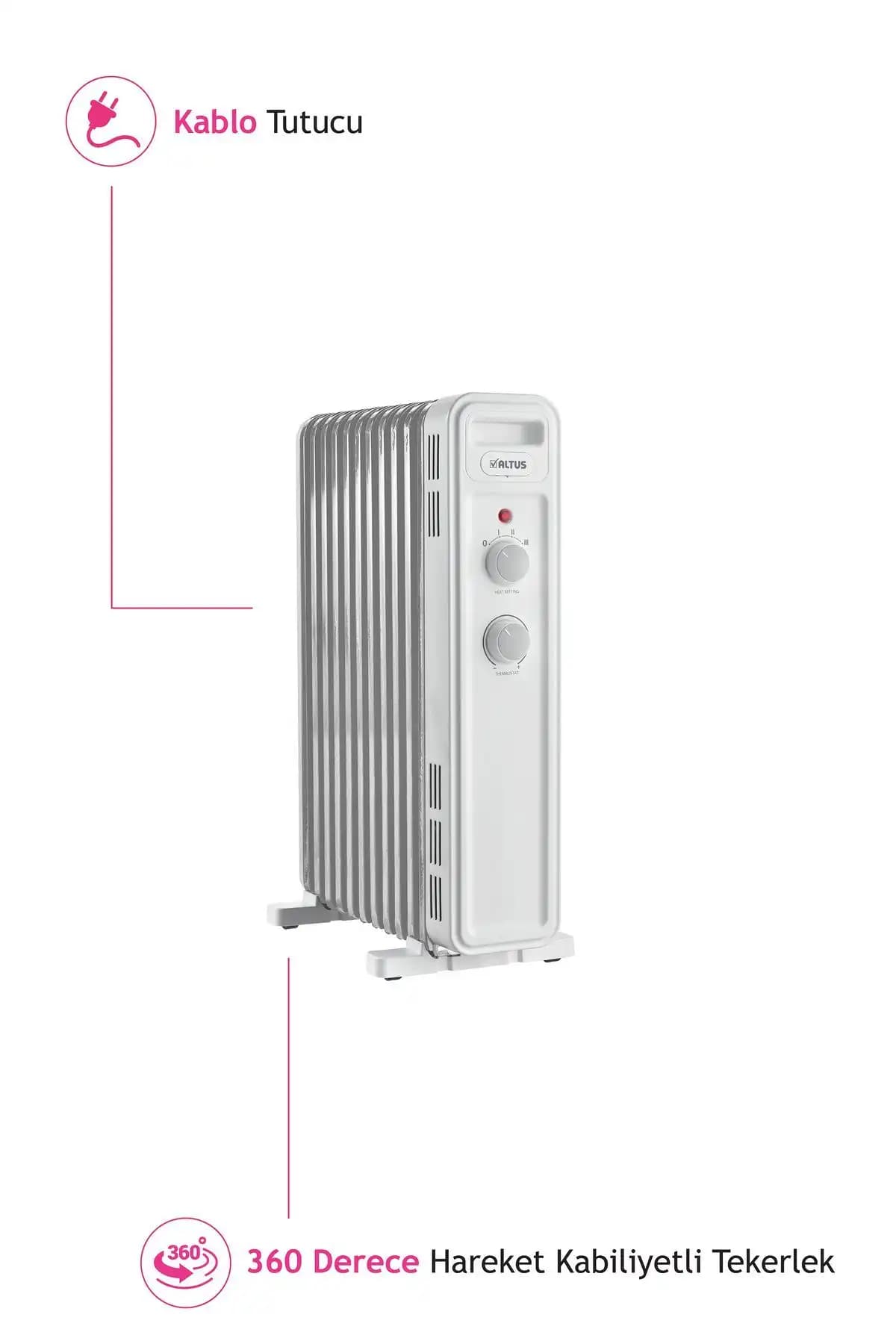 Altus Yağlı Radyatörler: Yüksek Verimlilik ve Güvenlik Özellikleriyle Konfor Sağlar