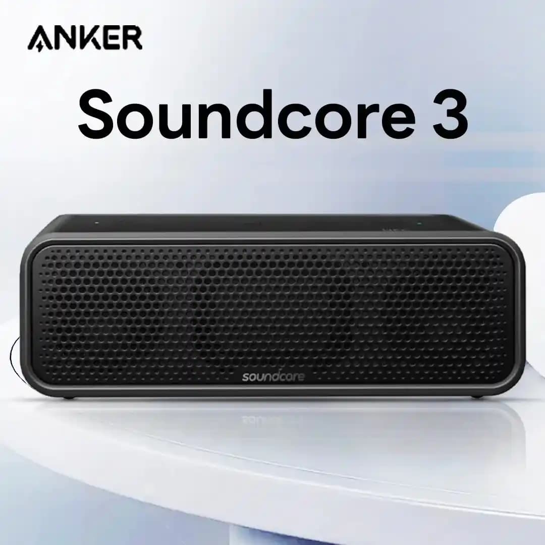 Anker Soundcore 3: Yüksek Ses Kalitesi ve Dayanıklı Taşınabilir Hoparlör