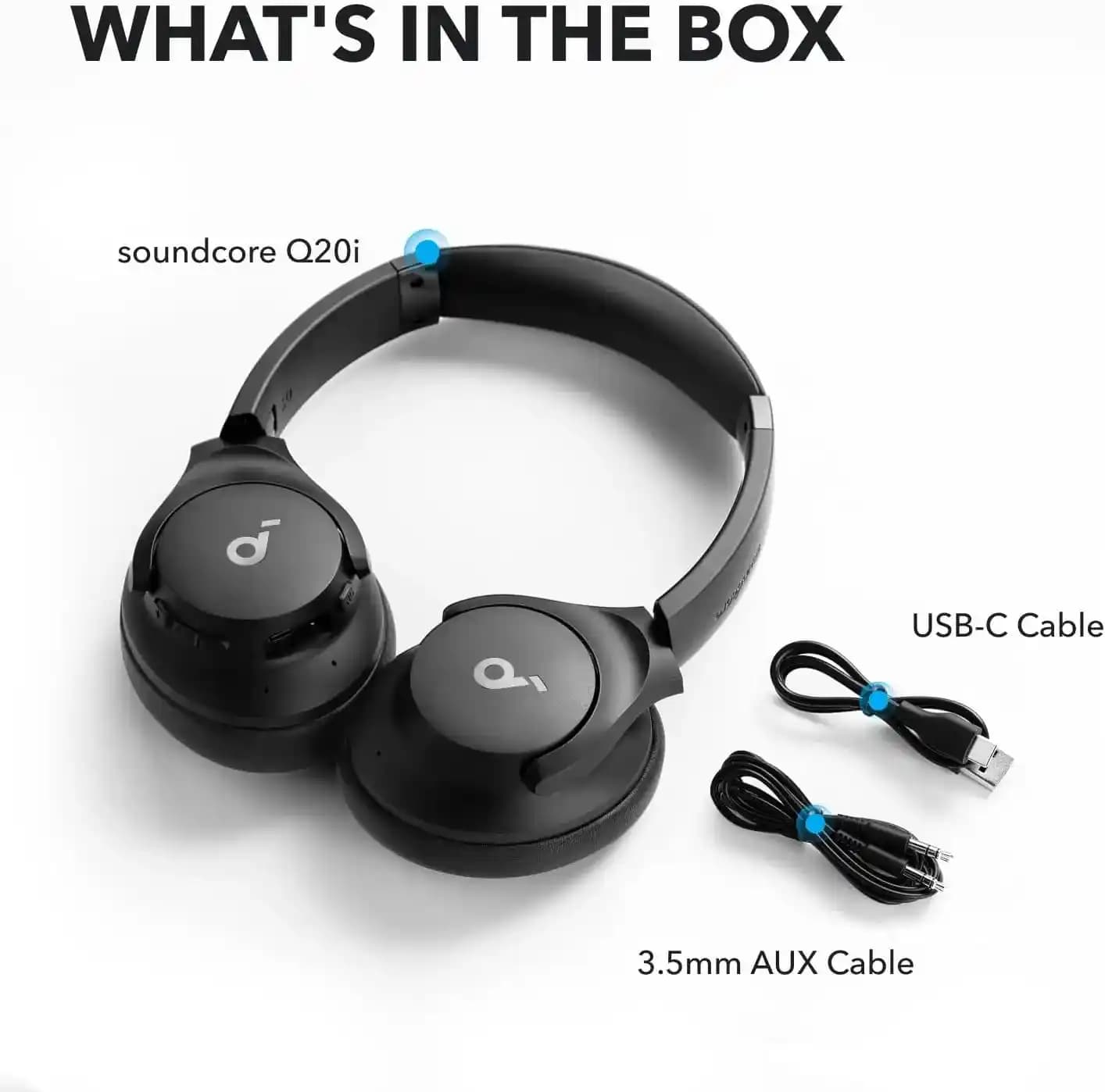 Anker Soundcore Q20i Kablosuz Kulaklık: Gürültü Engelleme ve Uzun Pil Süresi ile Üstün Ses Deneyimi