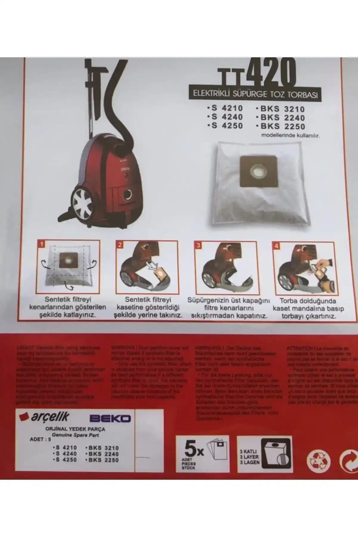 Arçelik TRB 6986 B Toz Torbası: Modern Temizlik Teknolojilerinde Yenilikler ve Avantajlar