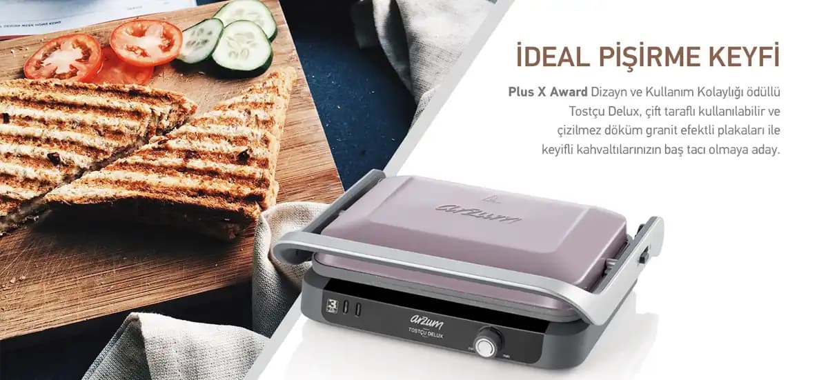 Arzum Tostçu Delux: Modern Tasarım ve Gelişmiş Teknolojilerle Mutfakta Yenilik