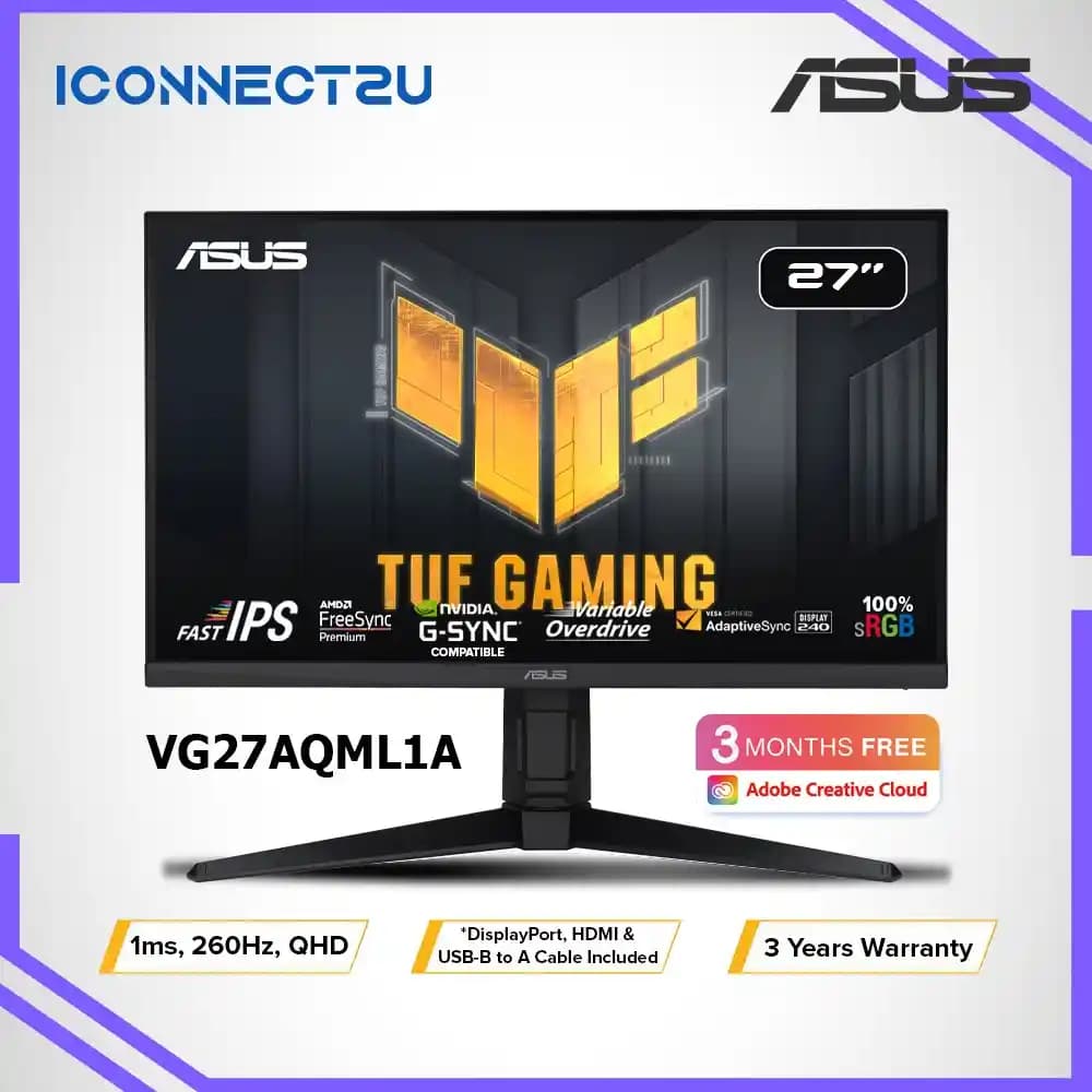 ASUS TUF Gaming VG27AQML1A Monitör Özellikleri ve Kullanım Alanları