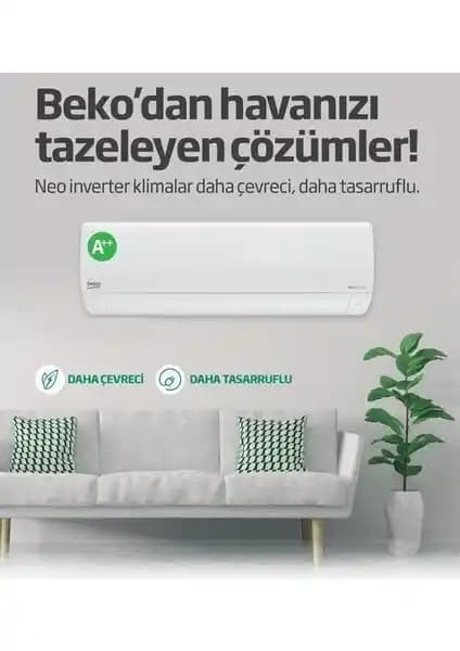 Beko 51205 A++ 12000 Btu Duvar Tipi Inverter Klima Özellikleri ve Avantajları