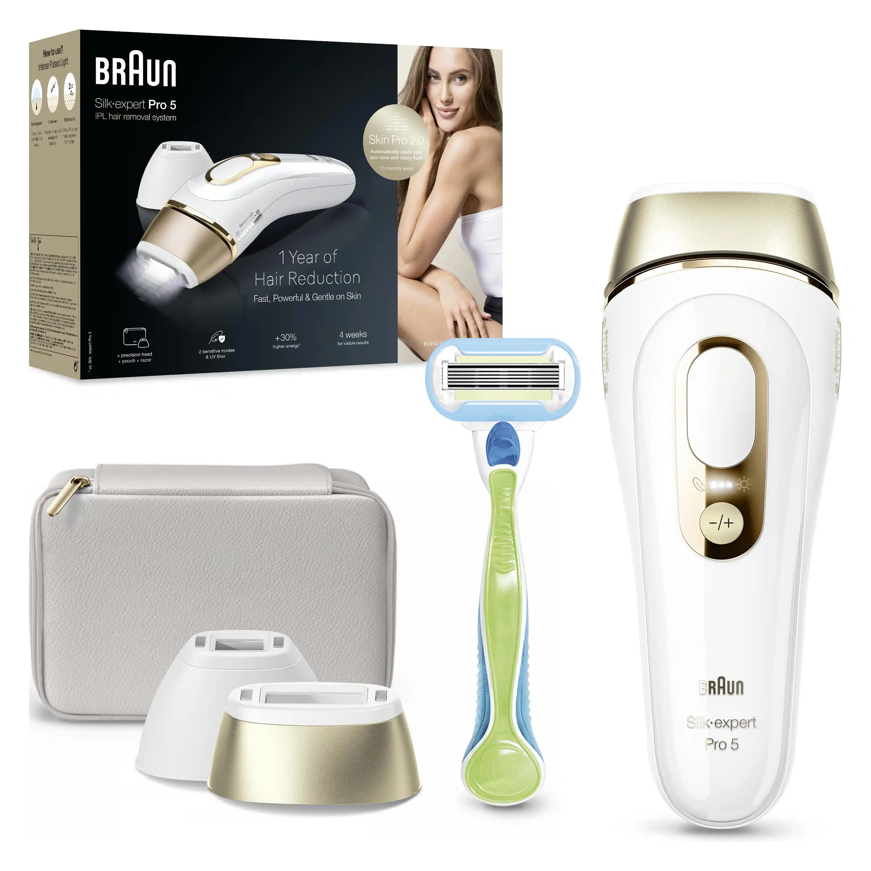 Braun Pro 5 Lazer Epilasyon Cihazı: Güvenli ve Kalıcı Güzellik Çözümü