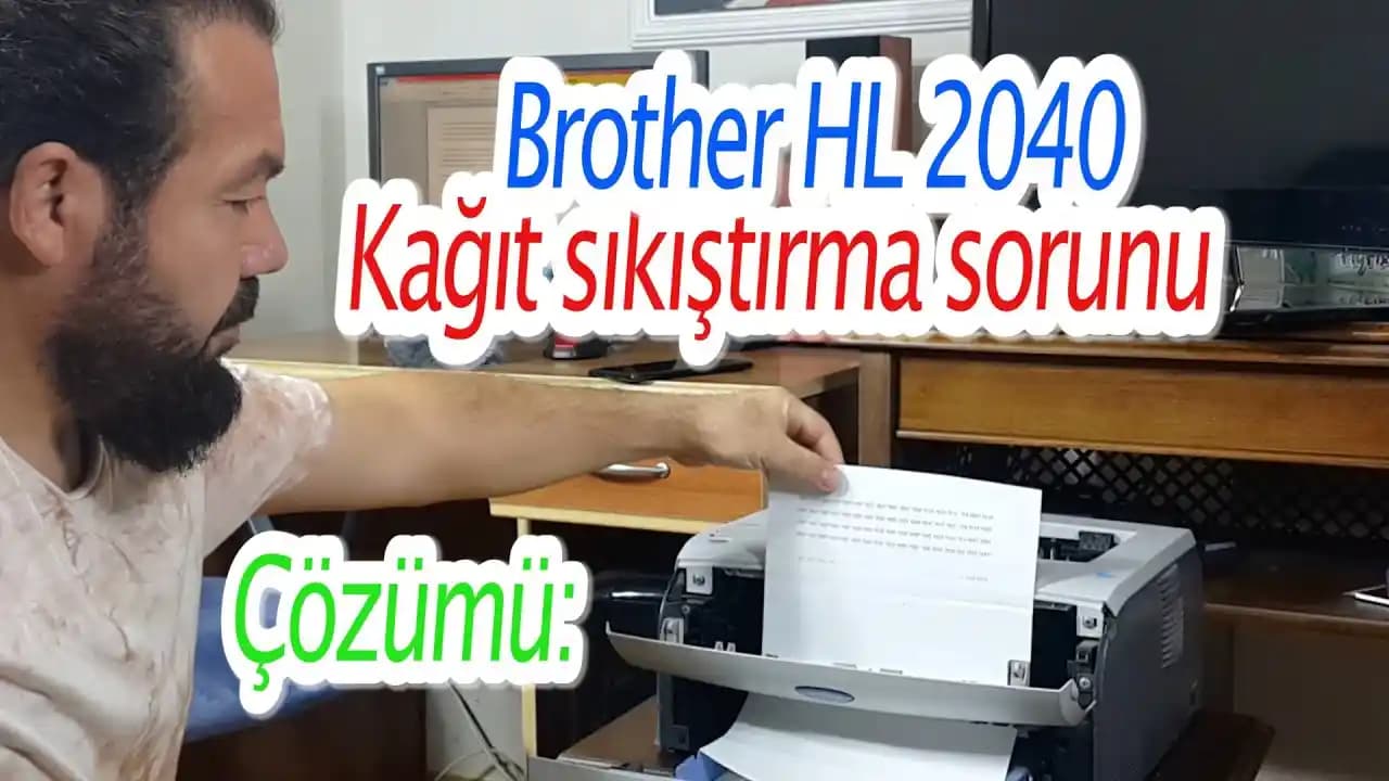 Brother Yazıcılarındaki Kağıt Sıkışması Sorunu ve Çözüm Yolları Rehberi