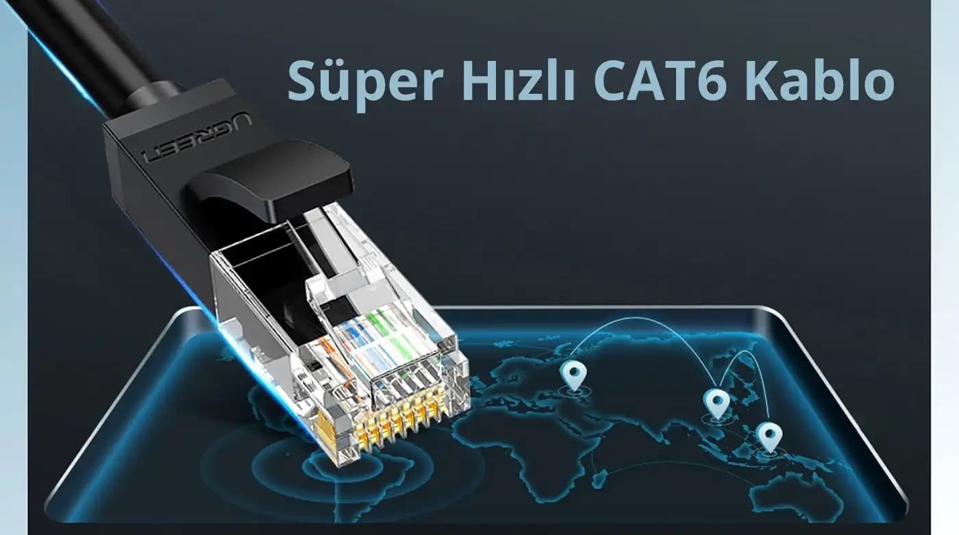 Cat 6 Ethernet Kablosu Nedir, Özellikleri ve Kullanım Alanları Hakkında Detaylı Bilgi