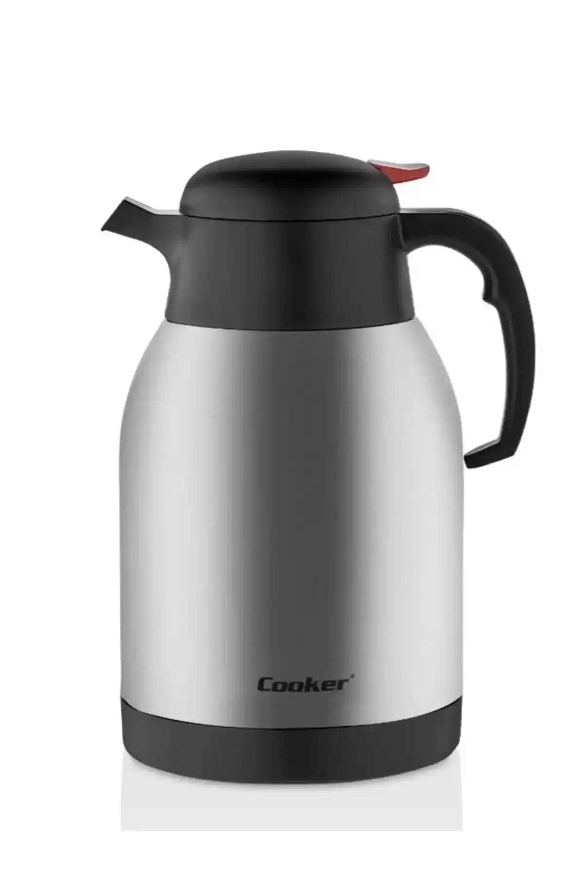 Cooker CKR2005 Çelik Termos: Uzun Süre Sıcaklık Koruyan Dayanıklı ve Pratik Tasarım