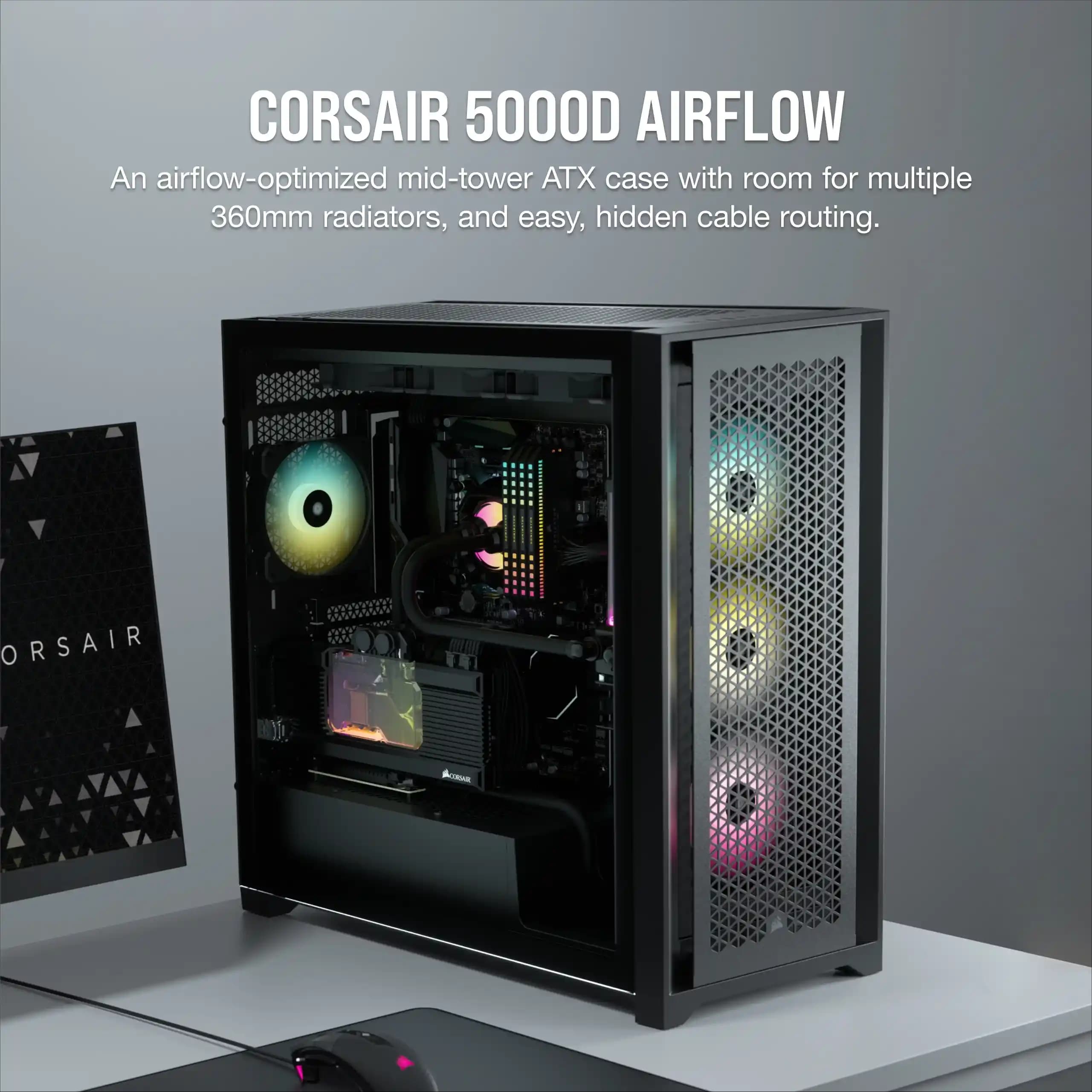 Corsair 5000D Airflow Bilgisayar Kasası: Yüksek Performans ve Estetik Birlikteliği