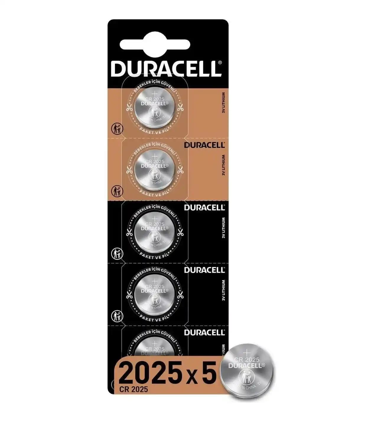 Duracell 2025 Pil: Güçlü ve Güvenilir Lityum Düğme Pil Seçenekleri