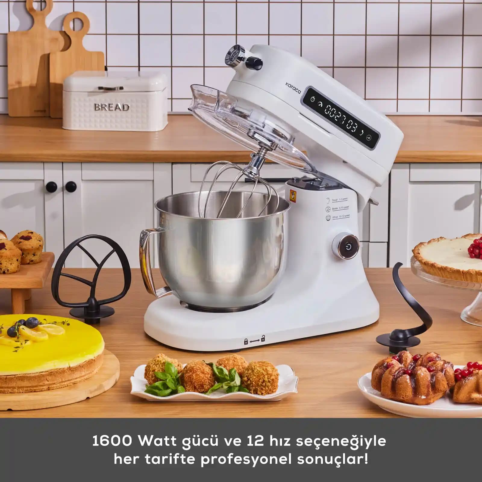 Elektronik teknolojili küçük hamur yoğurma makineleri: mutfakta pratiklik ve verimlilik
