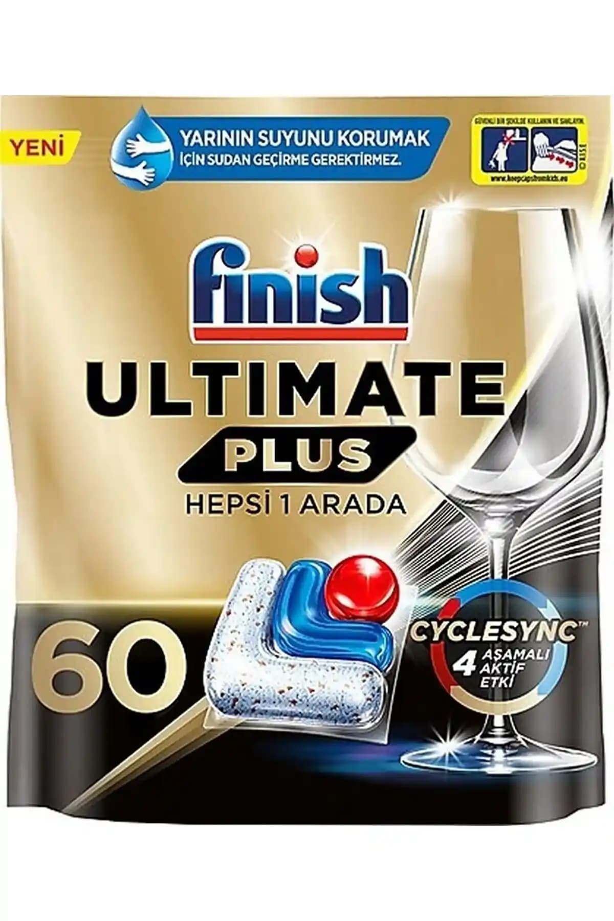 Finish Quantum Ultimate Plus: Güçlü Temizlik ve Çevre Dostu Bulaşık Makinesi Deterjanı