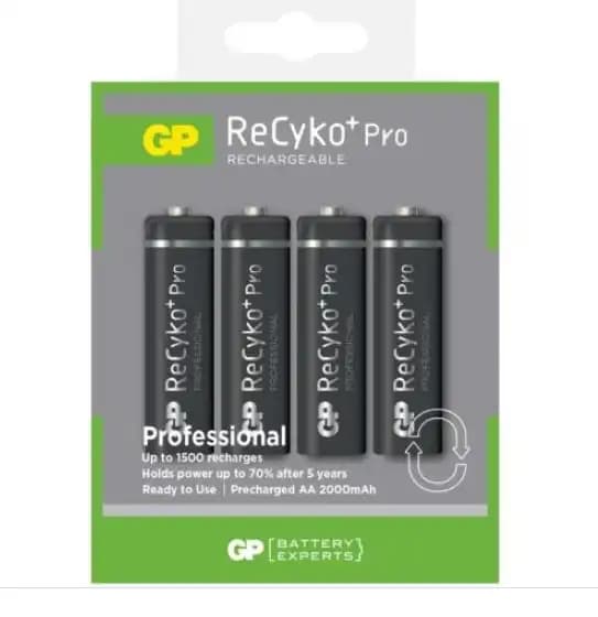 GP Recyko Pro: Güvenilir ve Sürdürülebilir Şarj Edilebilir Pil Çözümleri