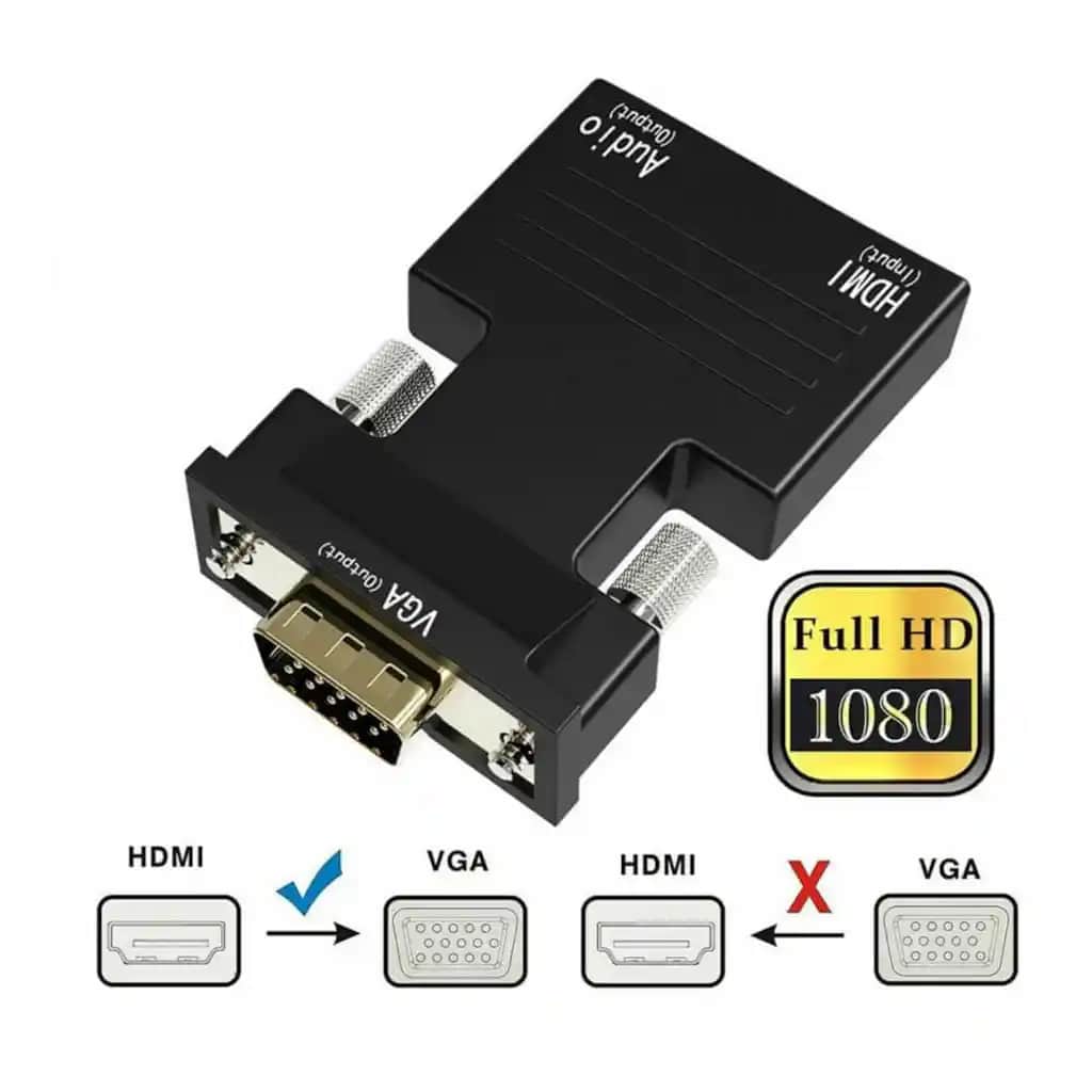 HDMI-VGA Dönüştürücüleri: Eski ve Yeni Teknolojiyi Birleştiren Çözüm