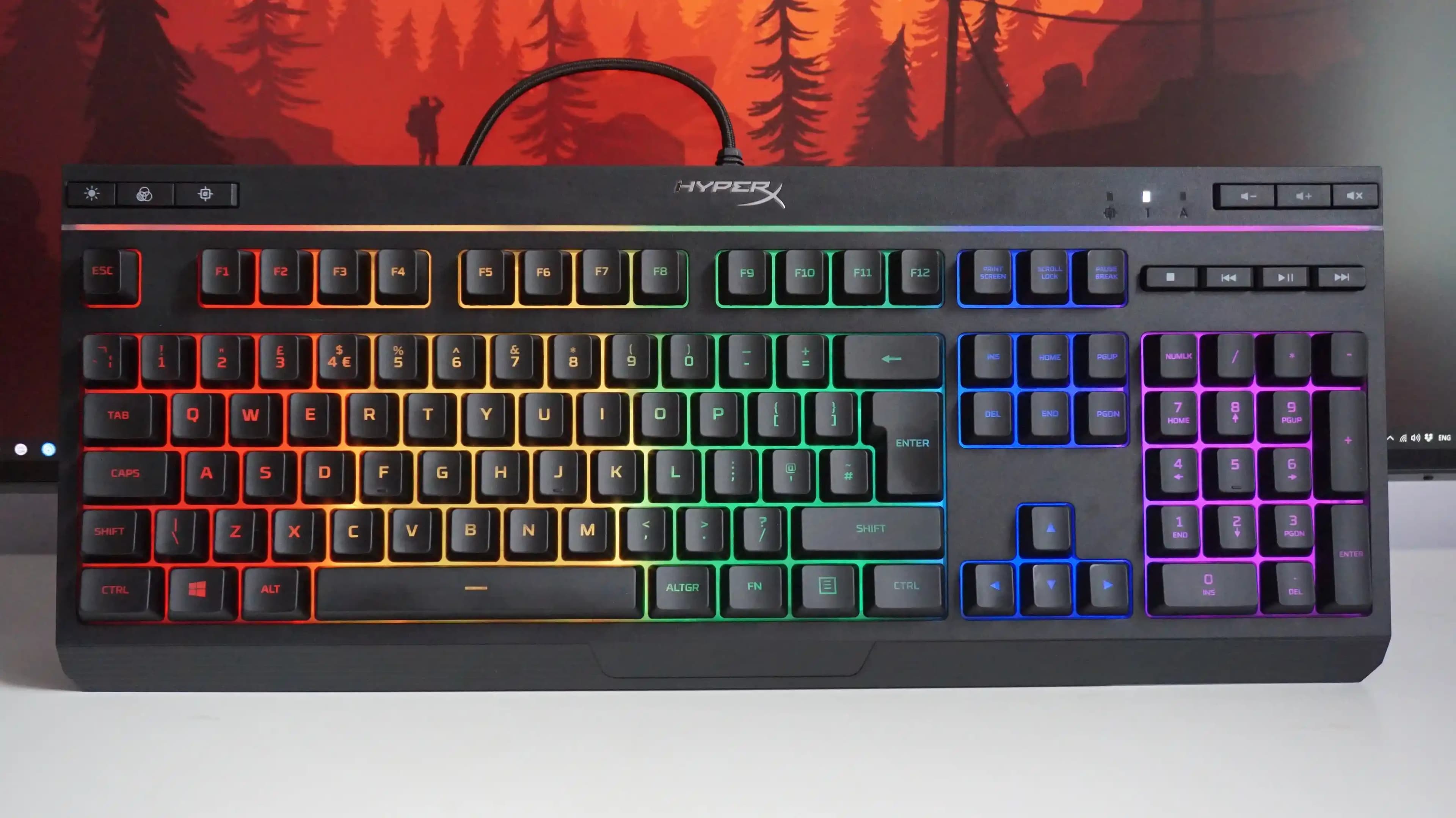HyperX Alloy Core RGB: Estetik ve Performansı Bir Arada Sunan Çok Yönlü Oyuncu Klavyesi