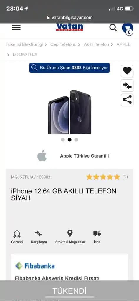 iPhone 12 Pro Türkiye’deki Pazar Durumu ve Satış Stratejileri Analizi