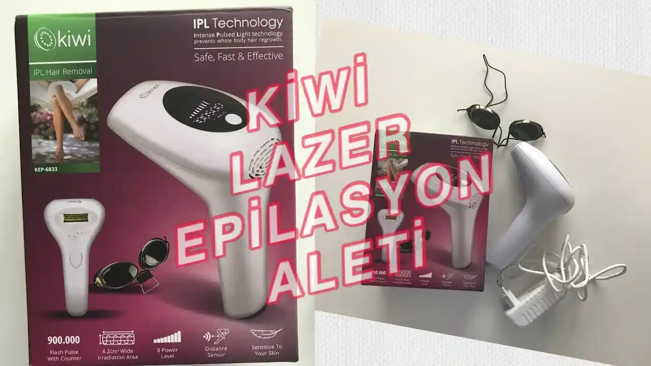 Kiwi Epilasyon Aleti: Elektronik Teknolojilerle Güvenli ve Etkili Cilt Bakımı