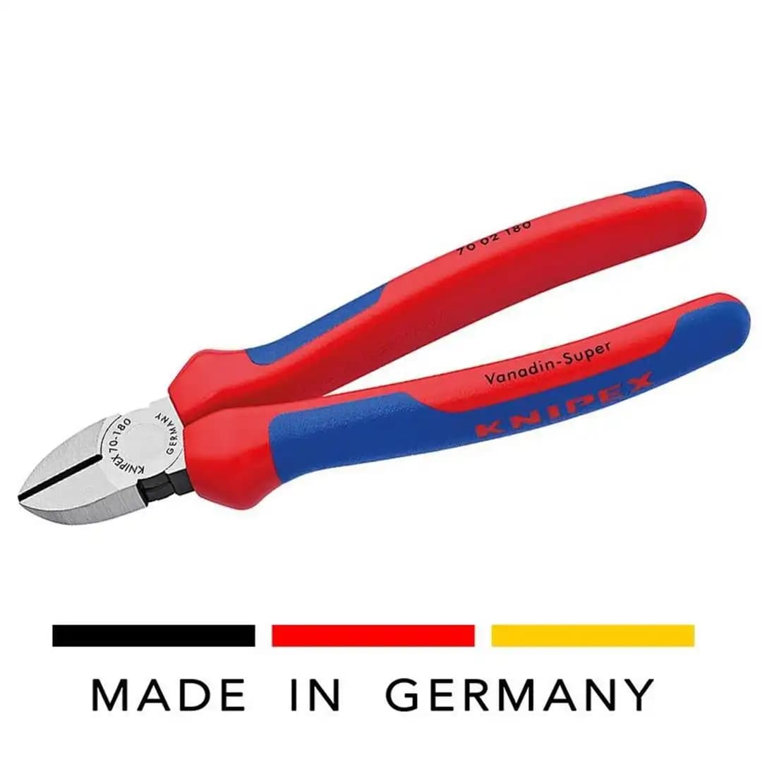 KNIPEX 140 Yan Keski: Elektronik ve Elektrik İşleri İçin Güçlü ve Hassas Kesim Aracı