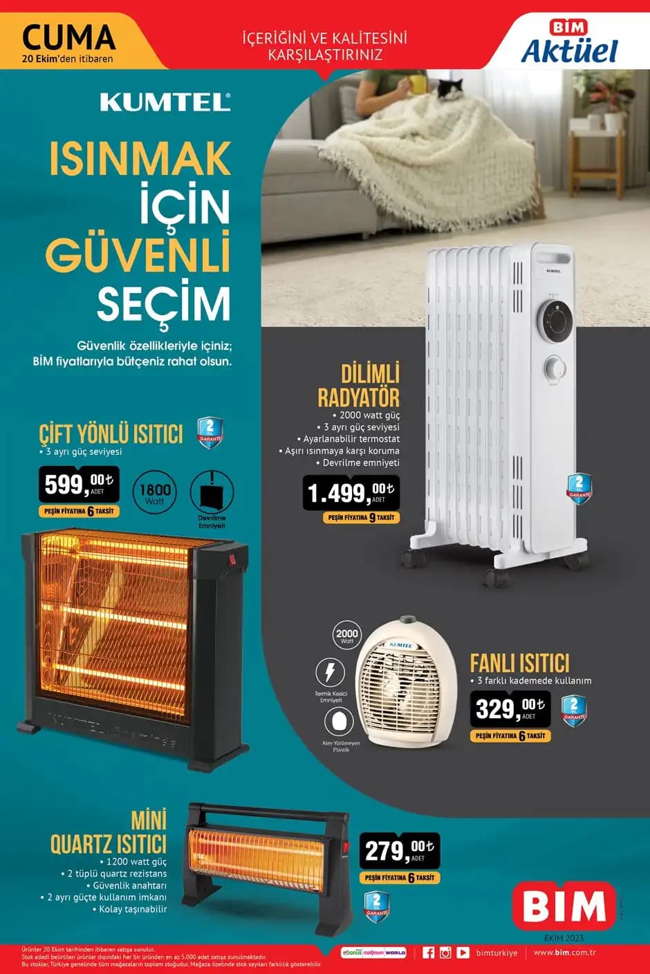 Kumtel Hava Isıtıcıları: Enerji Verimli ve Güvenilir Isıtma Çözümleri