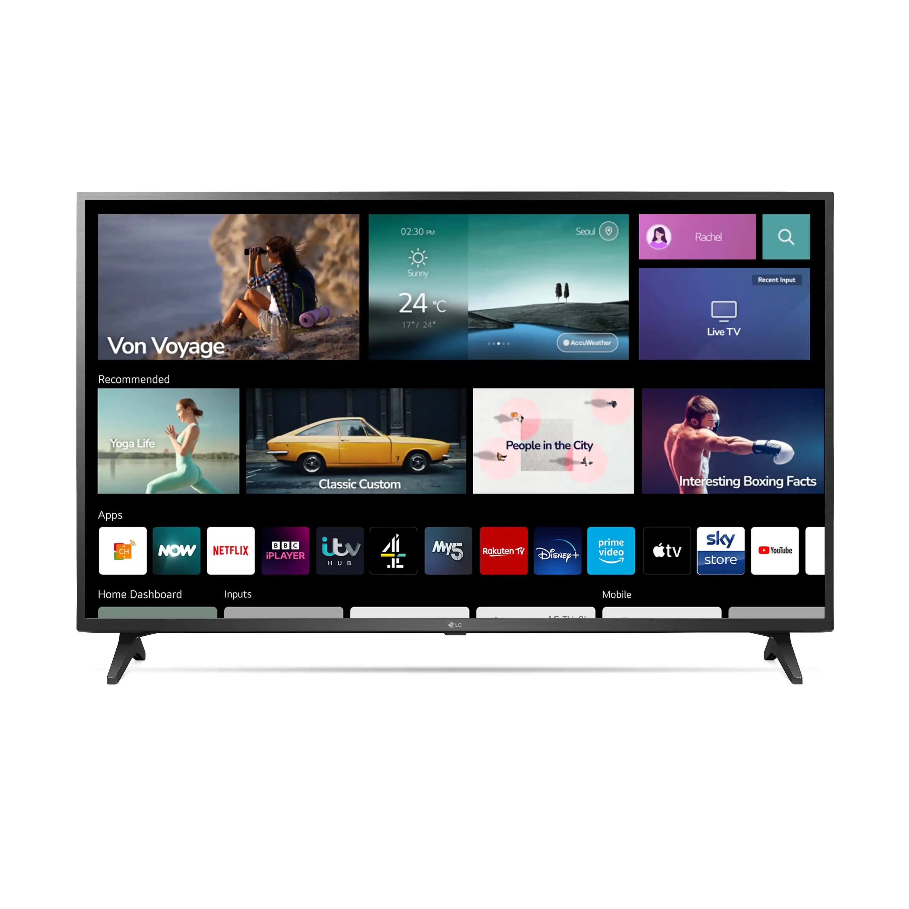 LG 50UQ75 Akıllı 4K UHD NanoCell Televizyonu Gelişmiş Görüntü ve Ses Özellikleriyle