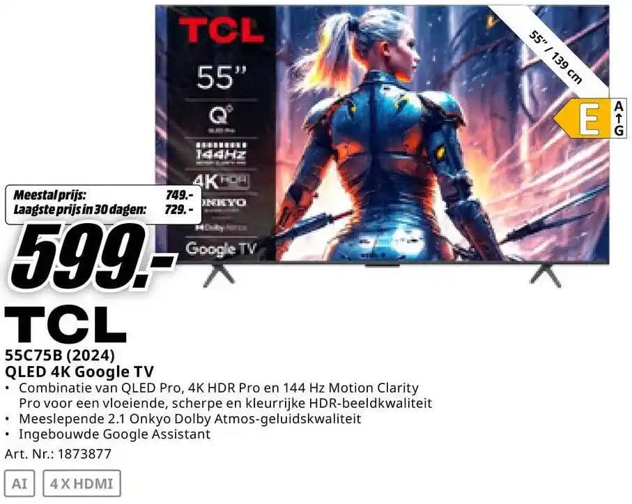 Media Markt'ta TCL Televizyonlar: Uygun Fiyatlı ve Yüksek Teknolojili Akıllı Televizyonlar