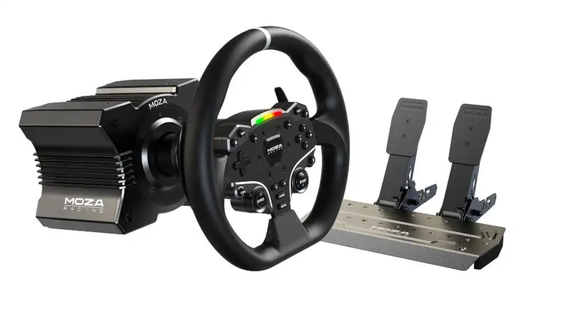 MOZA R5: Yüksek Performanslı Sim Racing Direksiyon Sistemi ile Gerçekçi Yarış Deneyimi