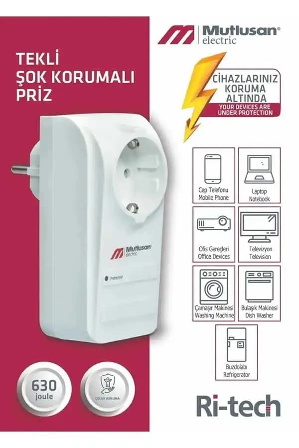 Mutlusan Akım Korumalı Prizler: Elektronik Güvenliği ve Koruma Çözümleri