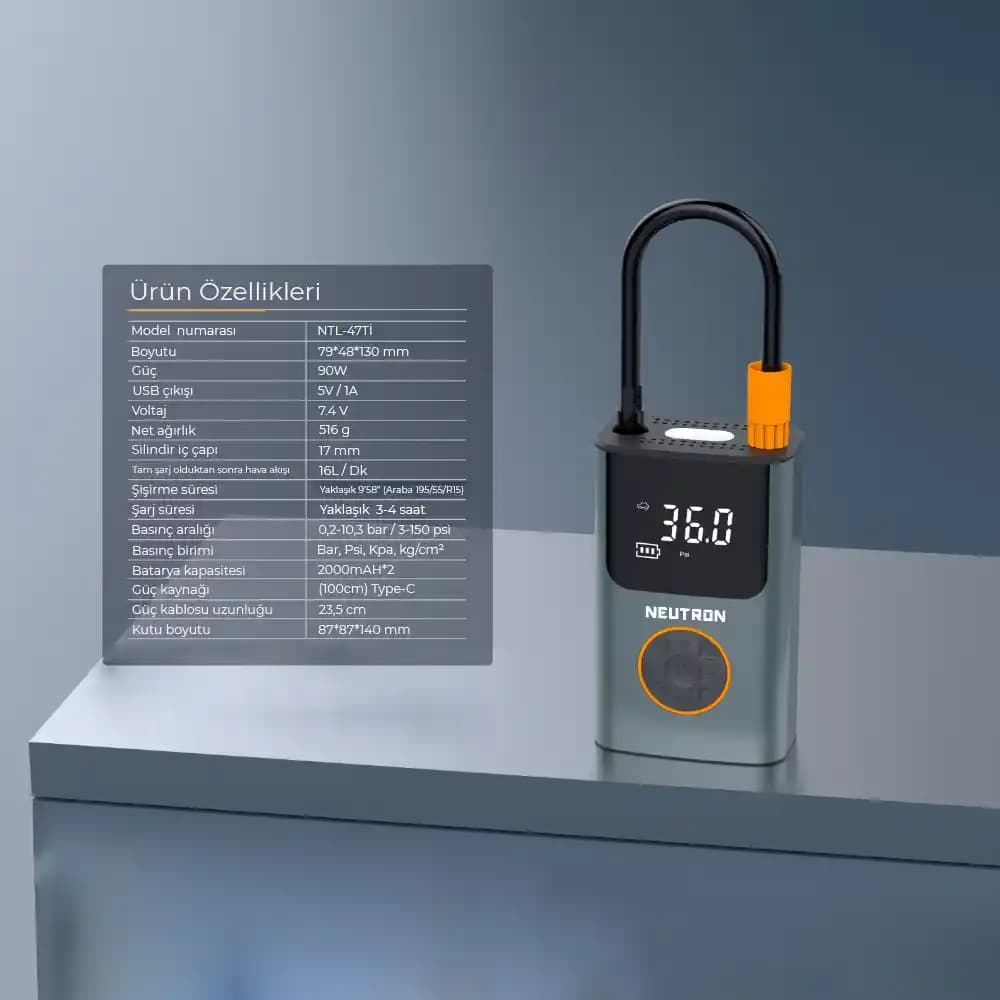 Neutron Hava Pompası: Akıllı, Taşınabilir ve Çok Yönlü Elektronik Çözüm