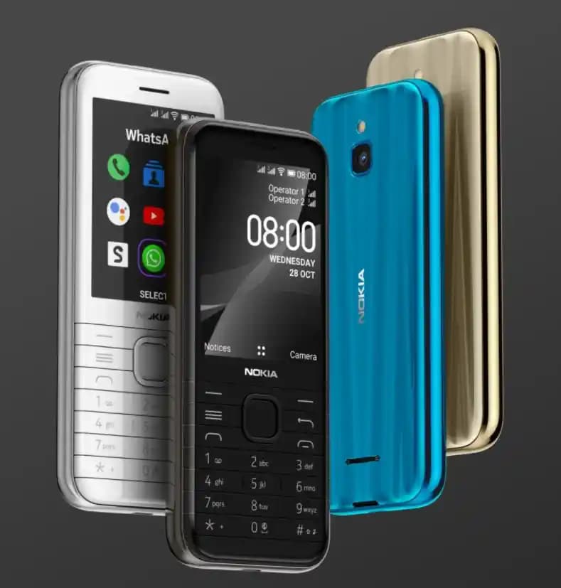 Nokia 8000: Şık Tasarım ve Uzun Ömürlü Performans Sunan Temel Telefon Modeli