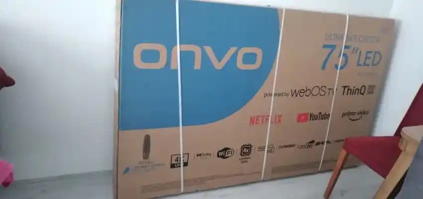 Onvo 190 Ekran Televizyonları Gelişmiş Özellikler ve Modern Tasarım ile Evde Sinema Deneyimi