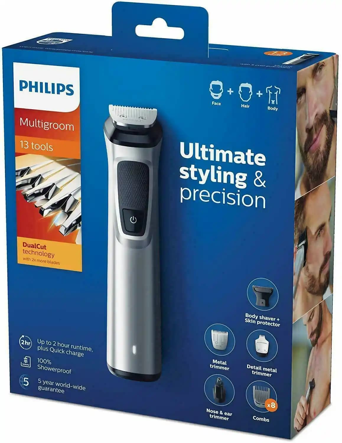 Philips MG7715/15 Çok Yönlü Erkek Bakım Cihazı: Performans ve Pratiklik Sunan Tıraş ve Kesim Seti