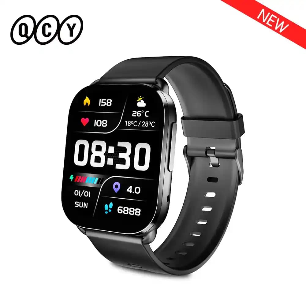QCY Watch GS Akıllı Saat Özellikleri ve Tasarımı ile Günlük Hayata Uyum Sağlar
