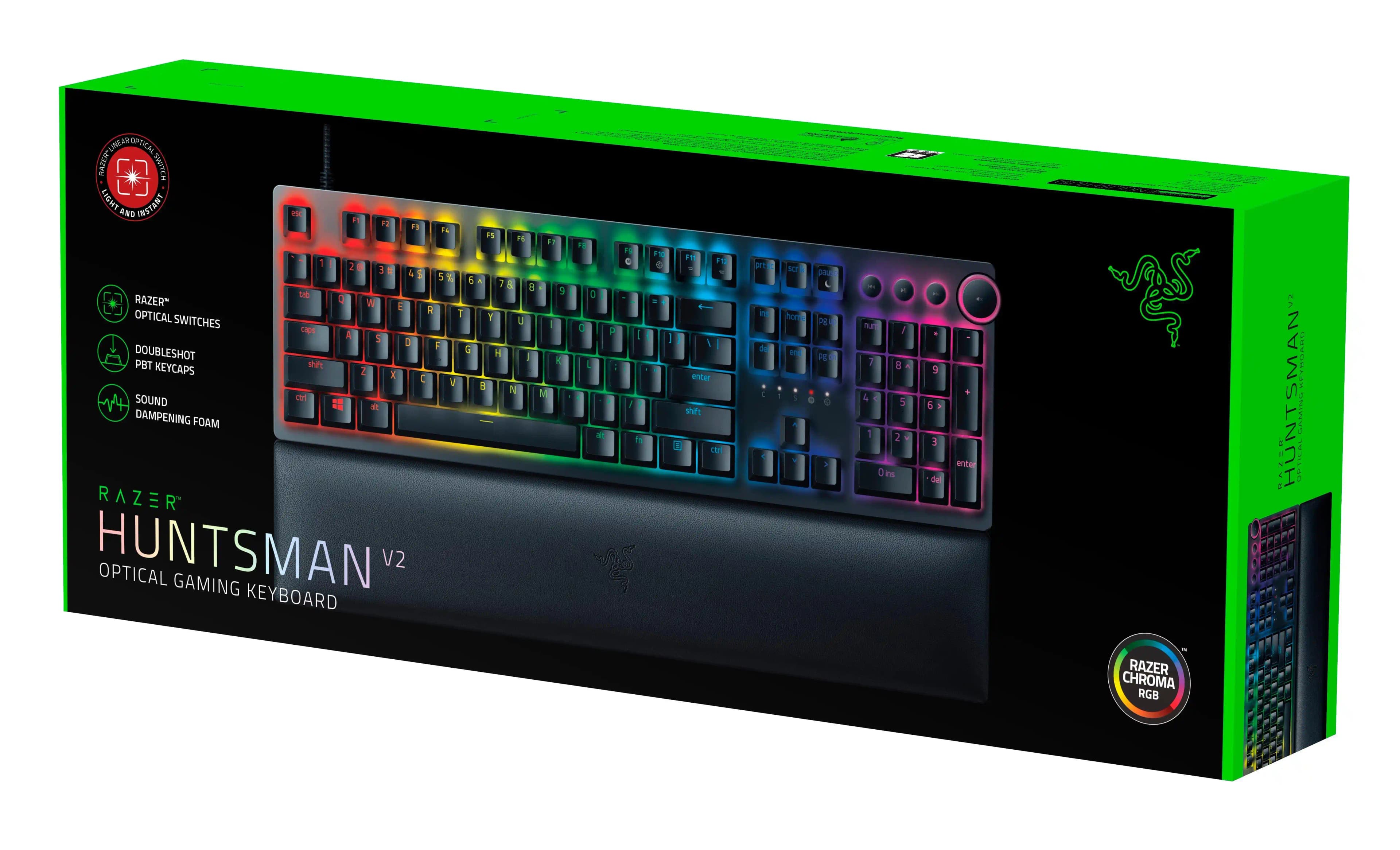 Razer Huntsman V2 Optik Klavye: Yüksek Performans ve Dayanıklılık İçin En İyi Seçenek
