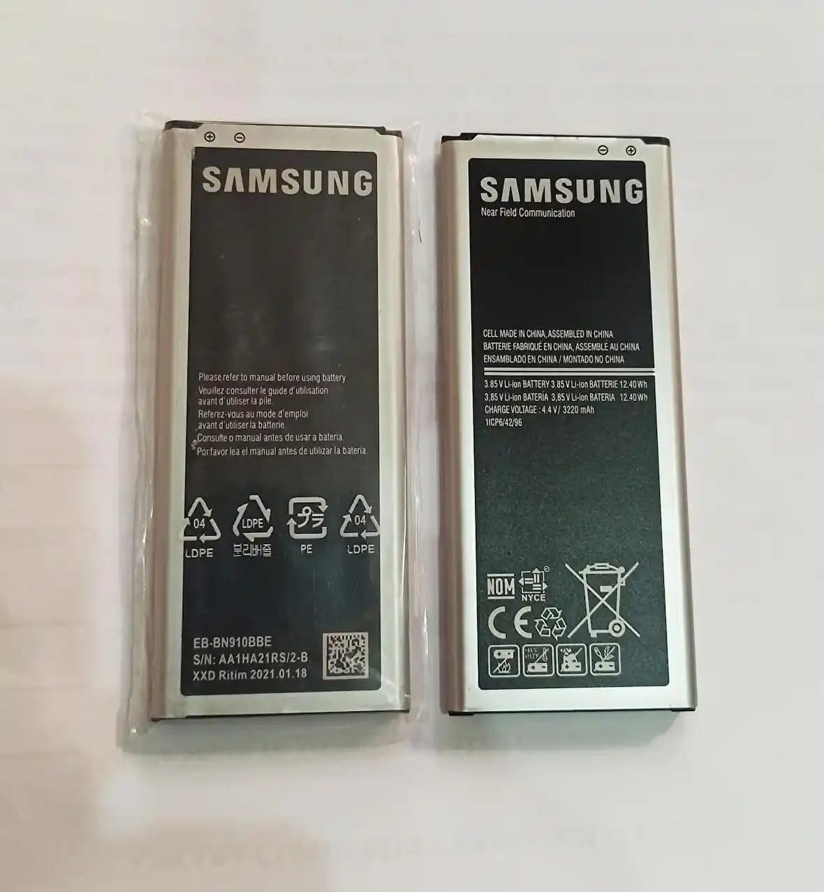 Samsung Galaxy Note 4 için orijinal batarya seçenekleri ve Teknikosa güvencesi
