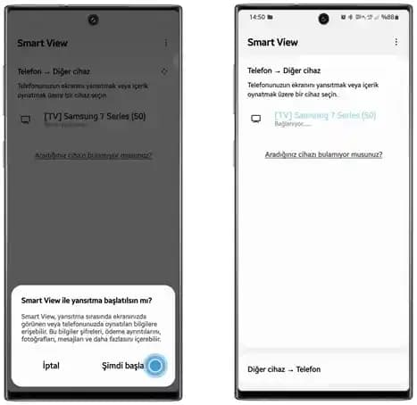2025'te Samsung Ekran Yansıtma ile Telefonunuzdan Dev Ekranlara Anında Bağlanın