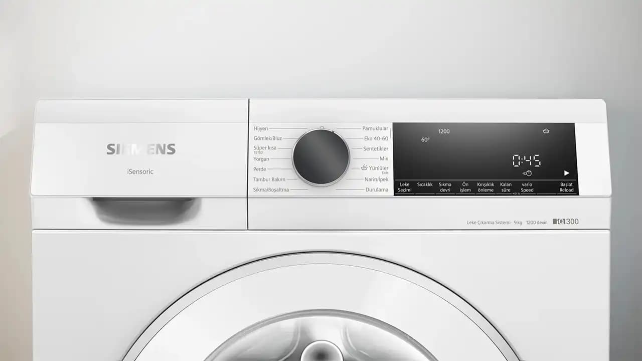 Siemens 9 Kg Çamaşır Makinesi: Teknolojik Özellikleri ve Avantajlarıyla Evleriniz İçin Uygun Seçenek