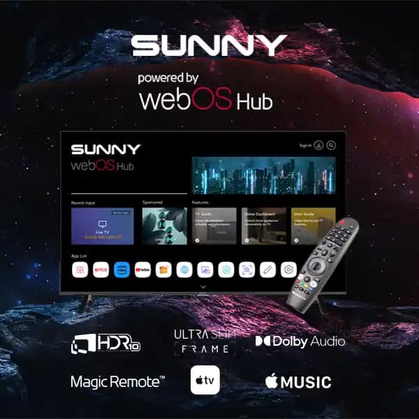 Sunny WebOS Hub ile Akıllı Televizyonlarda Yenilikçi Kullanıcı Deneyimi ve Entegrasyon