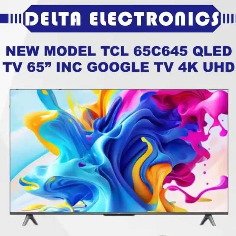 TCL 65C645 65 inç 4K UHD QLED Google TV: Yüksek Görüntü Kalitesi ve Akıllı Özellikler