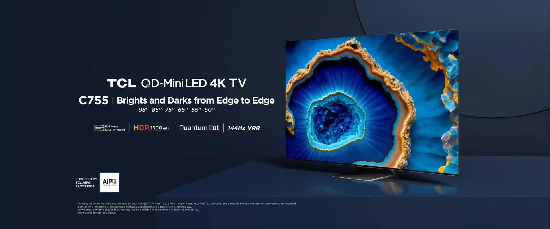 TCL C755 QD-Mini LED 4K Televizyon: Yüksek Görüntü Kalitesi ve Yenilikçi Teknolojiler